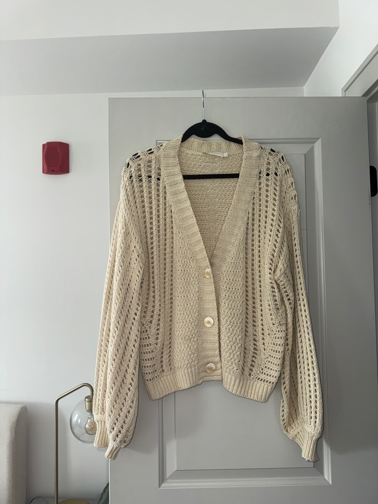 Simkhai Amara Corded Crochet Cardigan